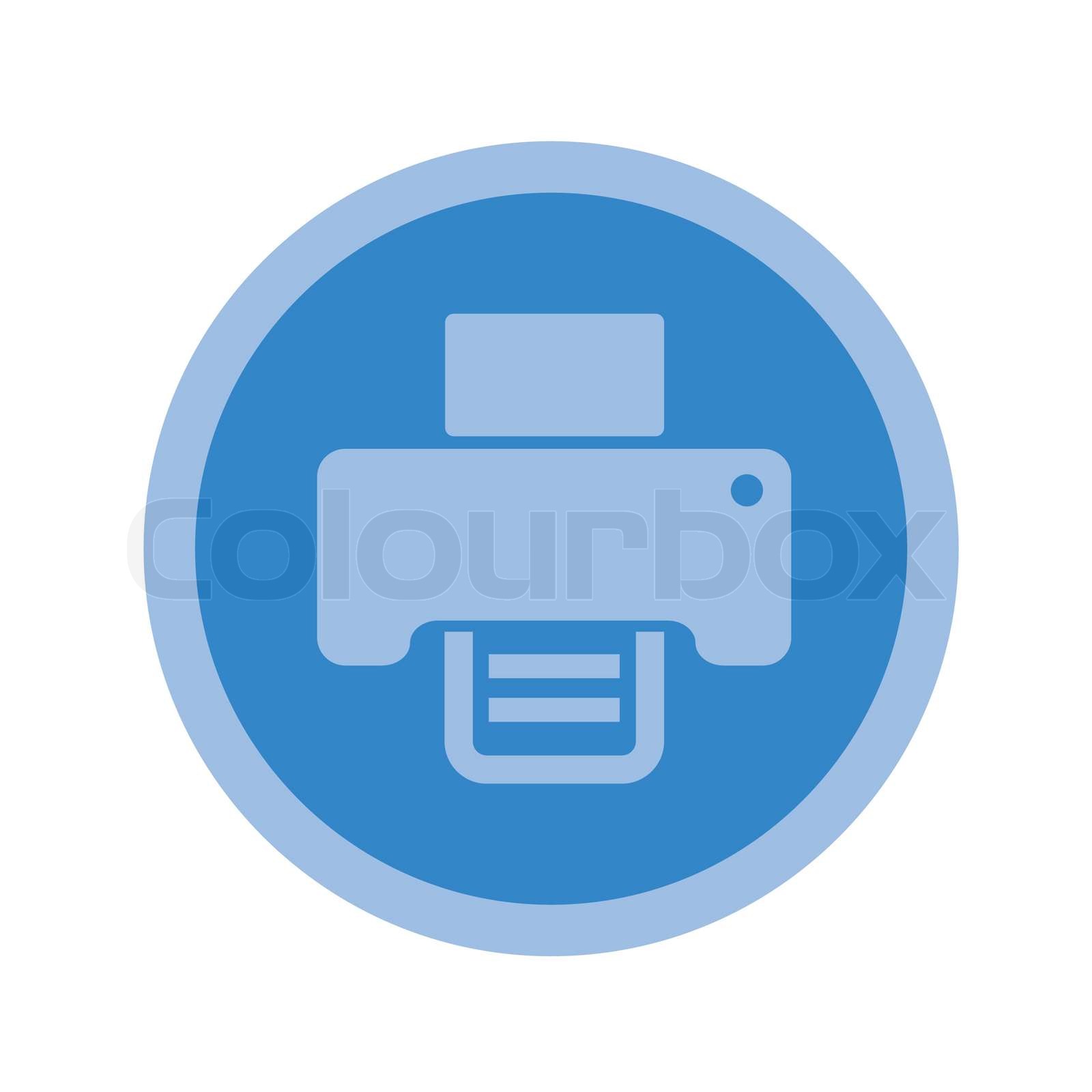 print-button-in-blue-stock-vector-colourbox