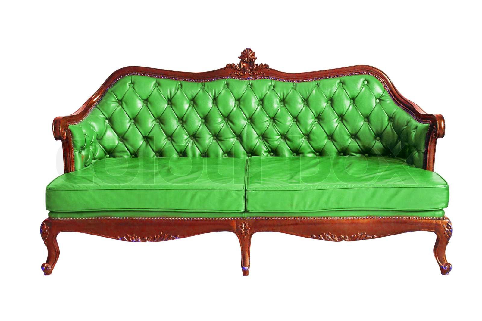 Victorian Sofa Stock image Colourbox