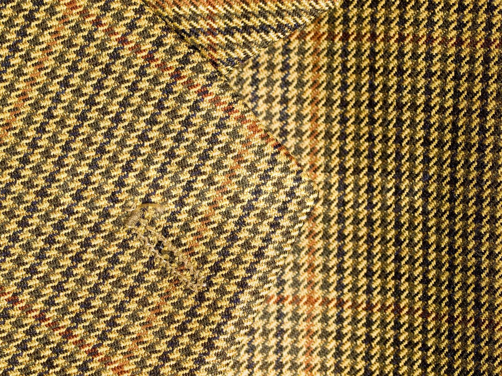 Full Frame Background of Fabric and Detail from Mens Suits | Stock