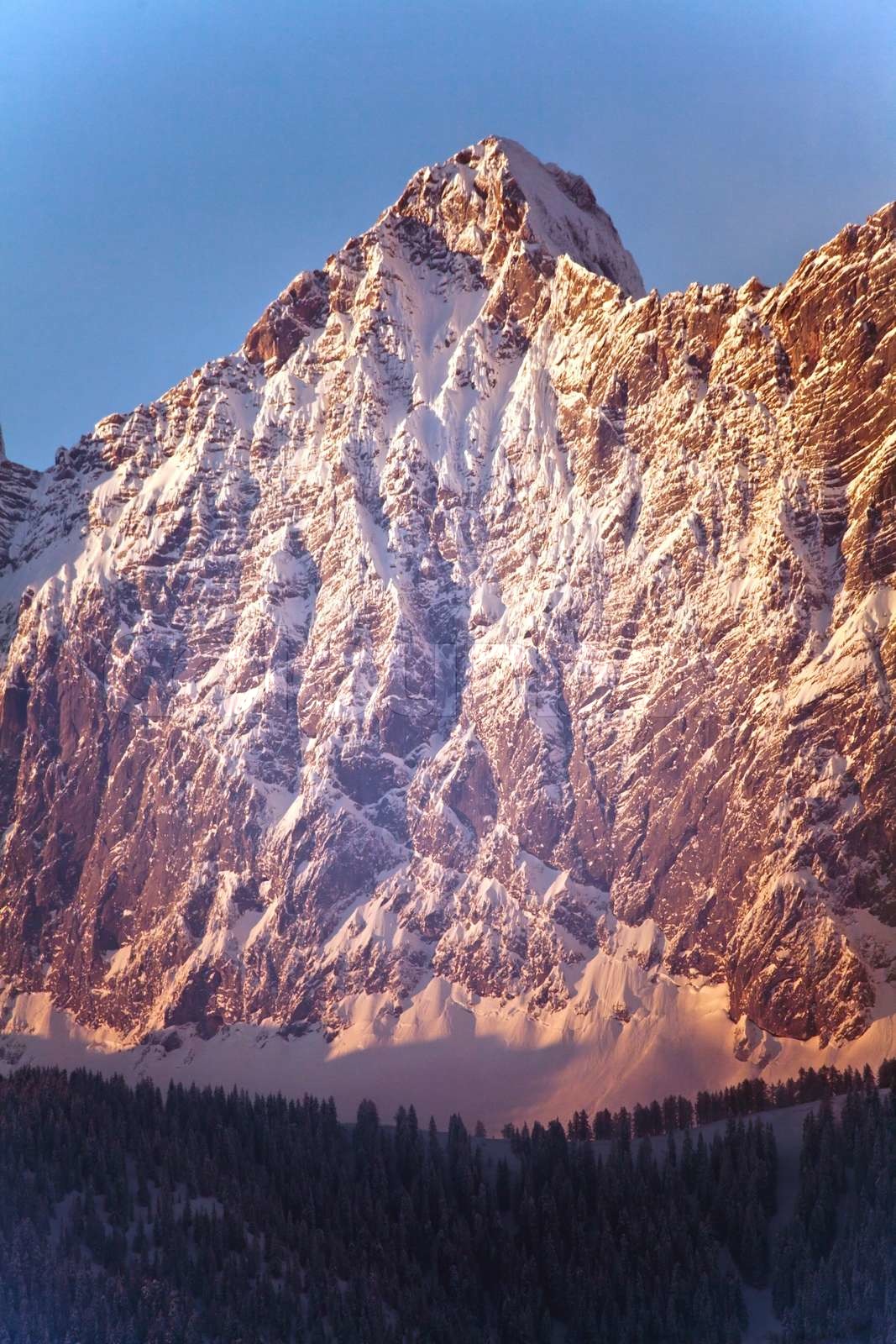 Dachstein Masive Stock foto Colourbox