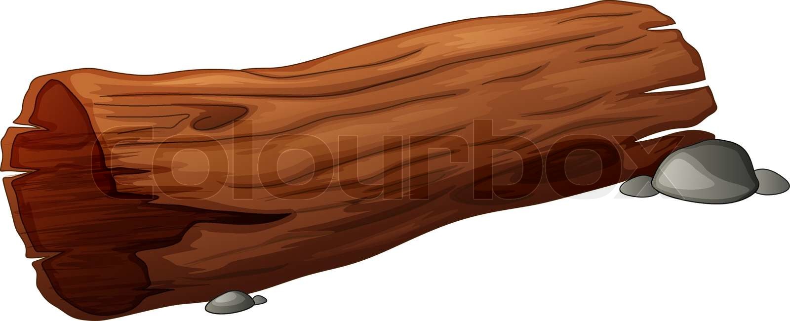 Log design element | Stock vector | Colourbox