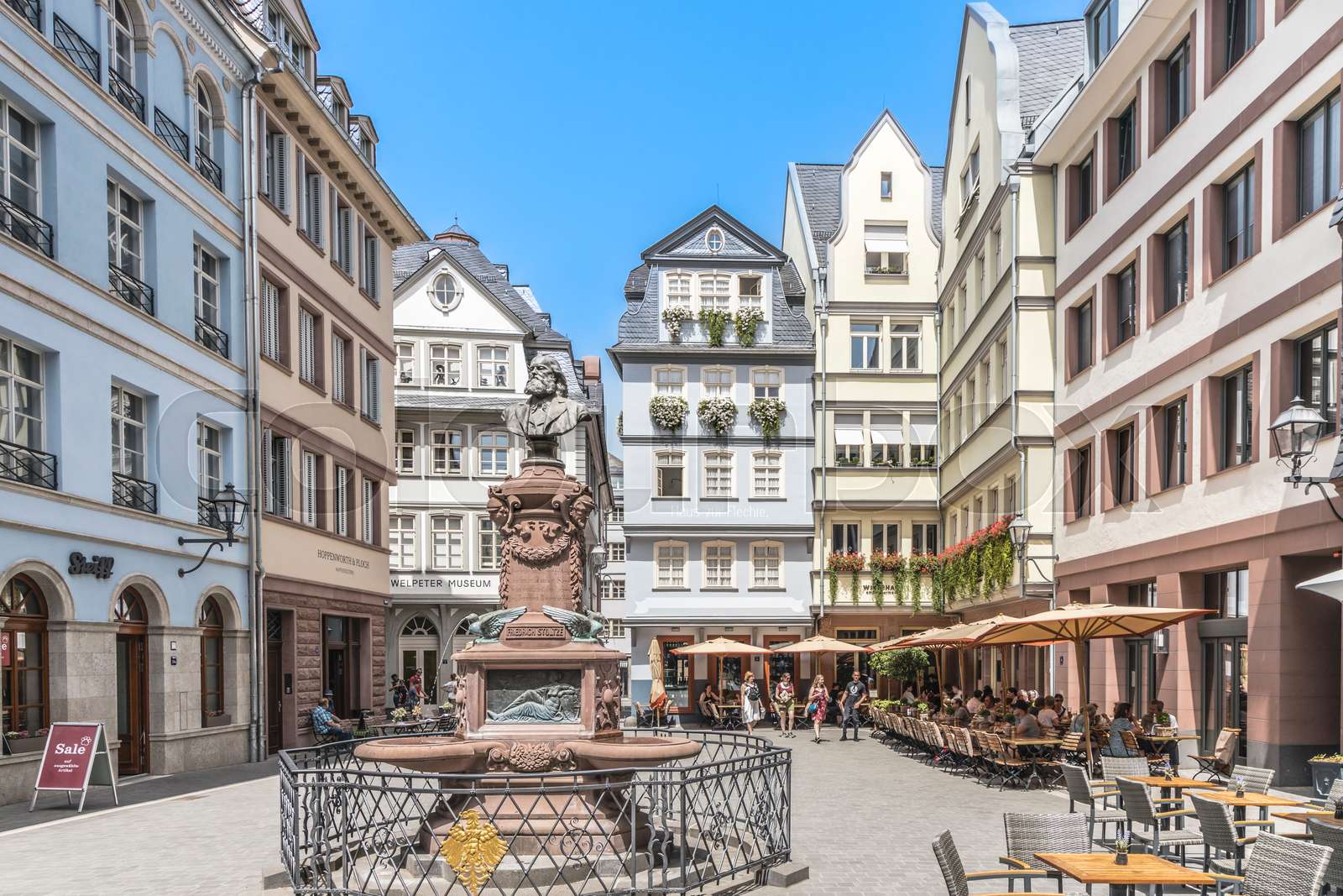 Neue Frankfurter Altstadt Mit Dem H hnermarkt In Frankfurt Am Main 