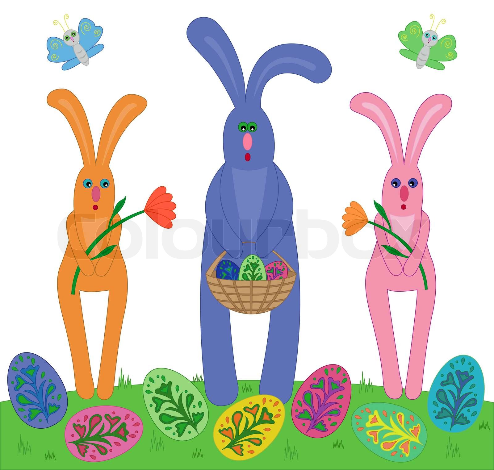 oster-, vektor, clipart | Stock-Vektor | Colourbox