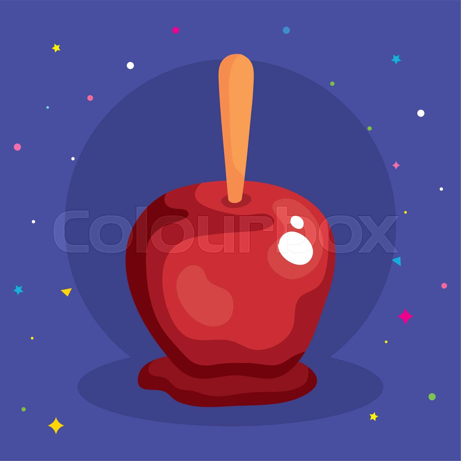 Candy Apple Animation Cartoon Candy Apple