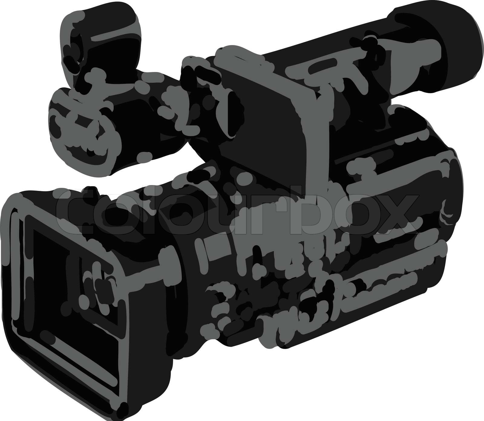 Videokamera Stock Vektor Colourbox