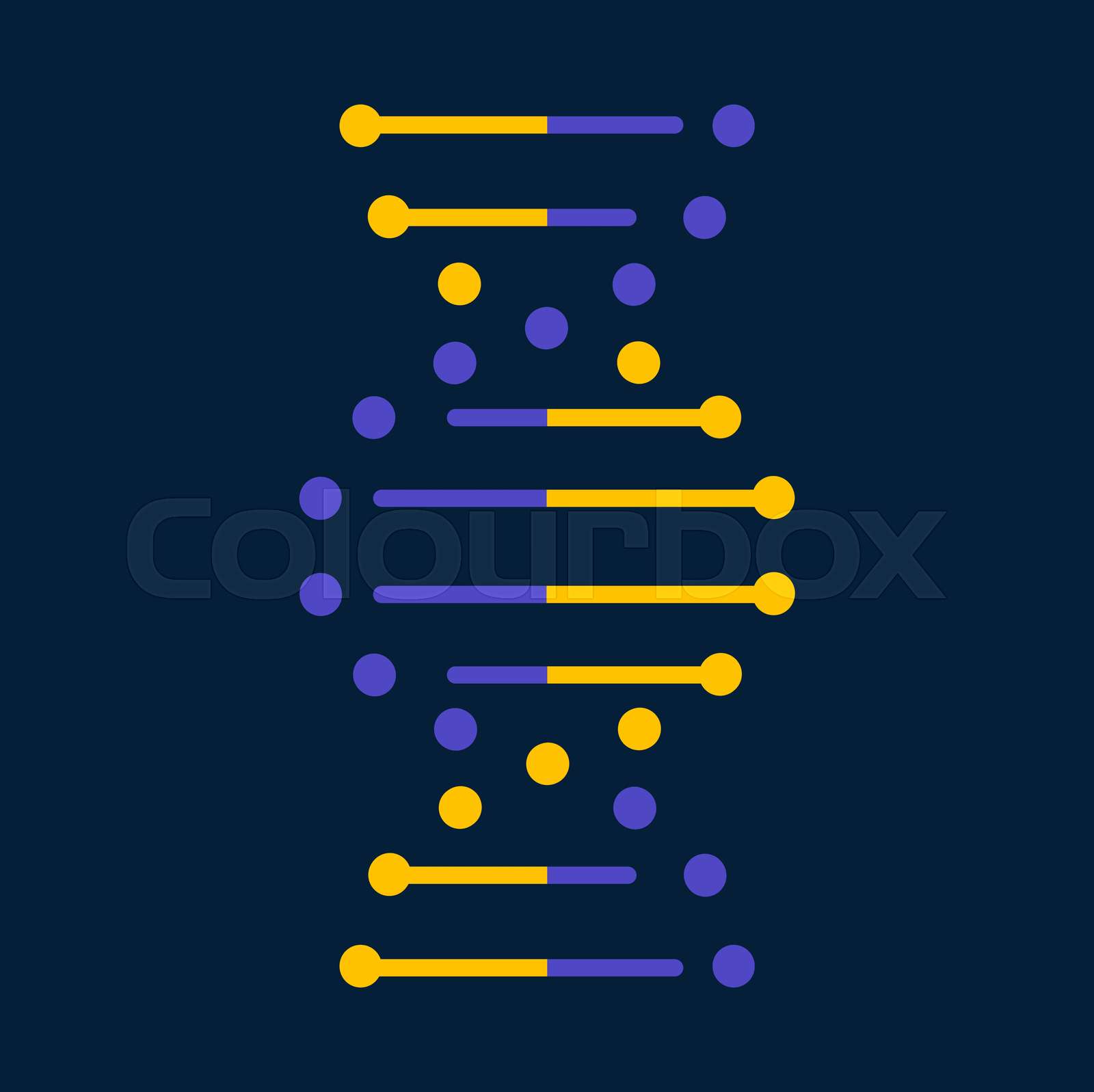 dns, molekül, helix | Stock-Vektor | Colourbox