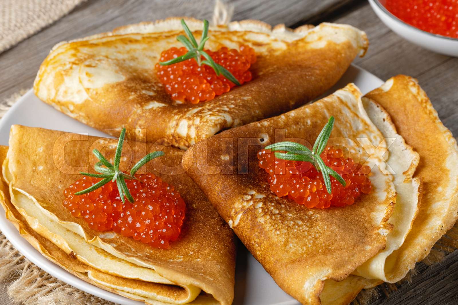 Blini Russian Food