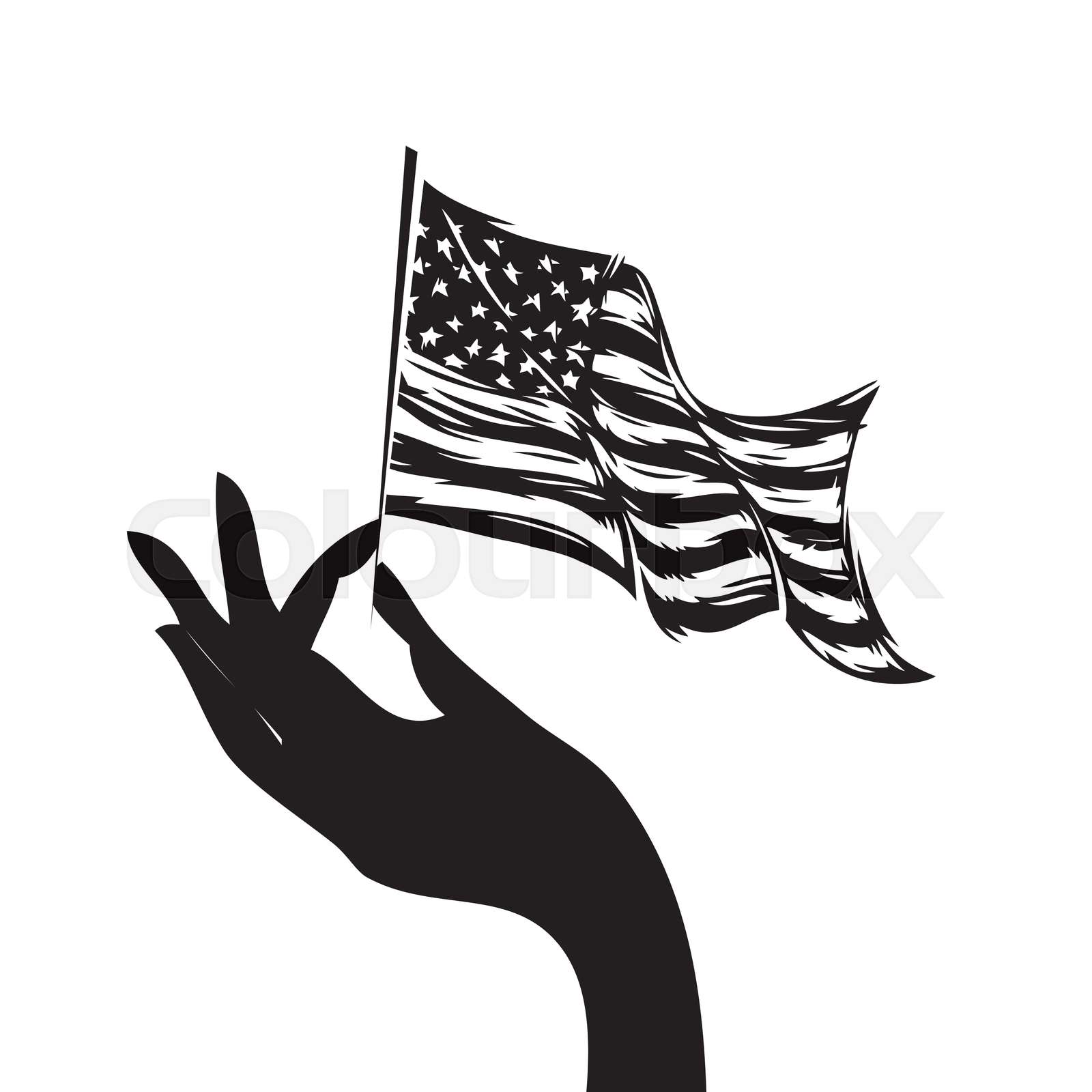 amerikaner, yankee, vektor | Stock-Vektor | Colourbox