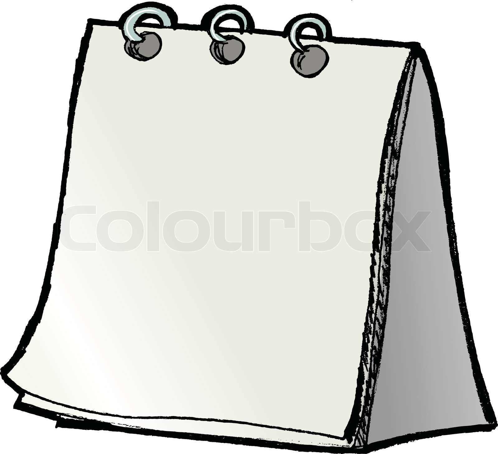 blank kalender | Stock vektor | Colourbox