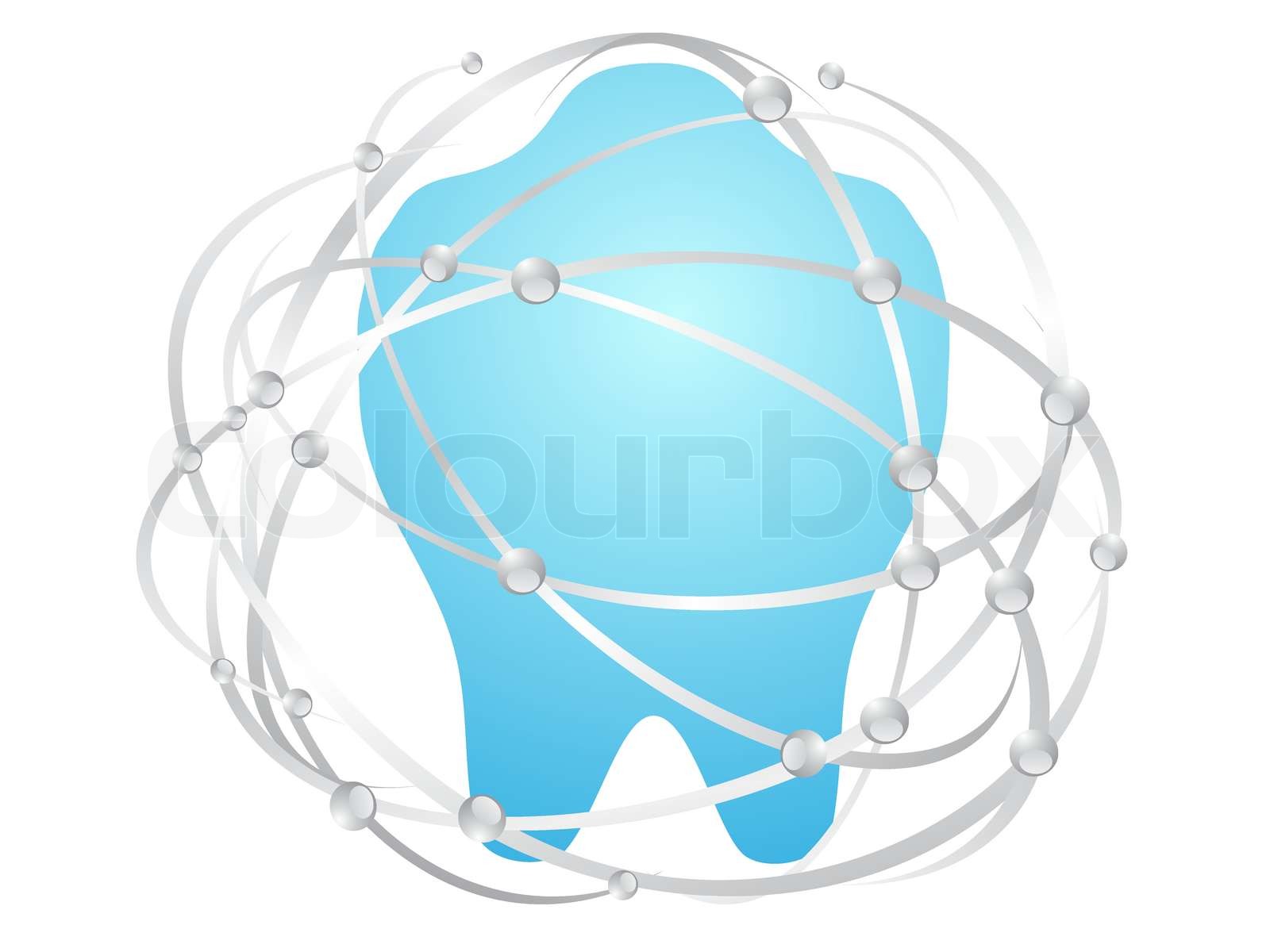 Clean Teeth Stock Vector Colourbox