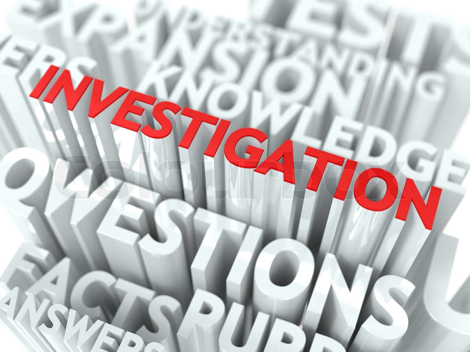 WHAT DOES INVESTIGATION MEAN intelligence overview