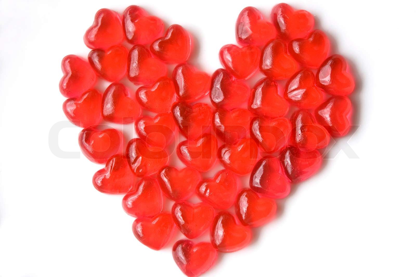 jelly heart | Stock image | Colourbox