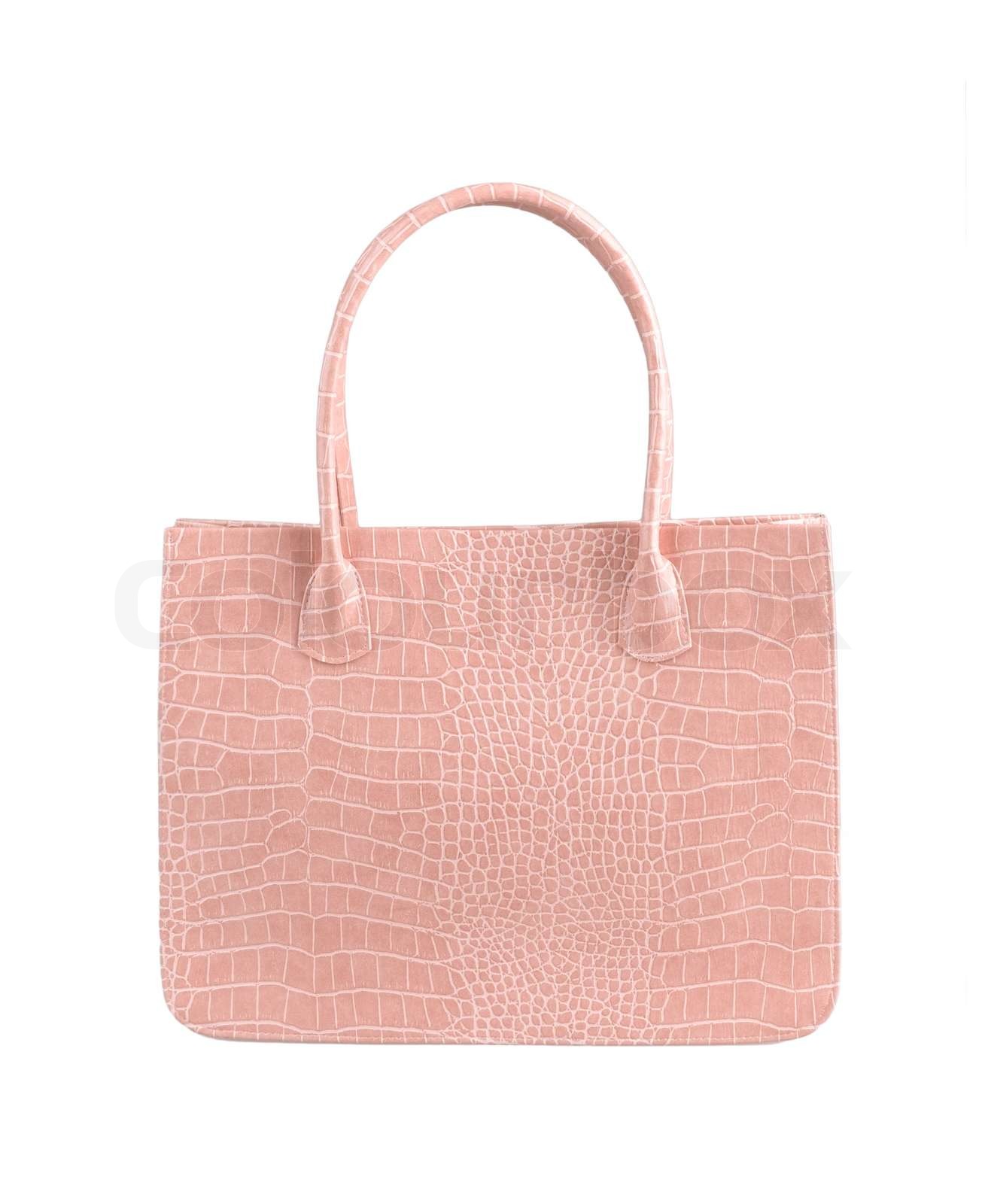 Damen Handtasche mit Krokodilmuster – Quadratisches Klappdesign
