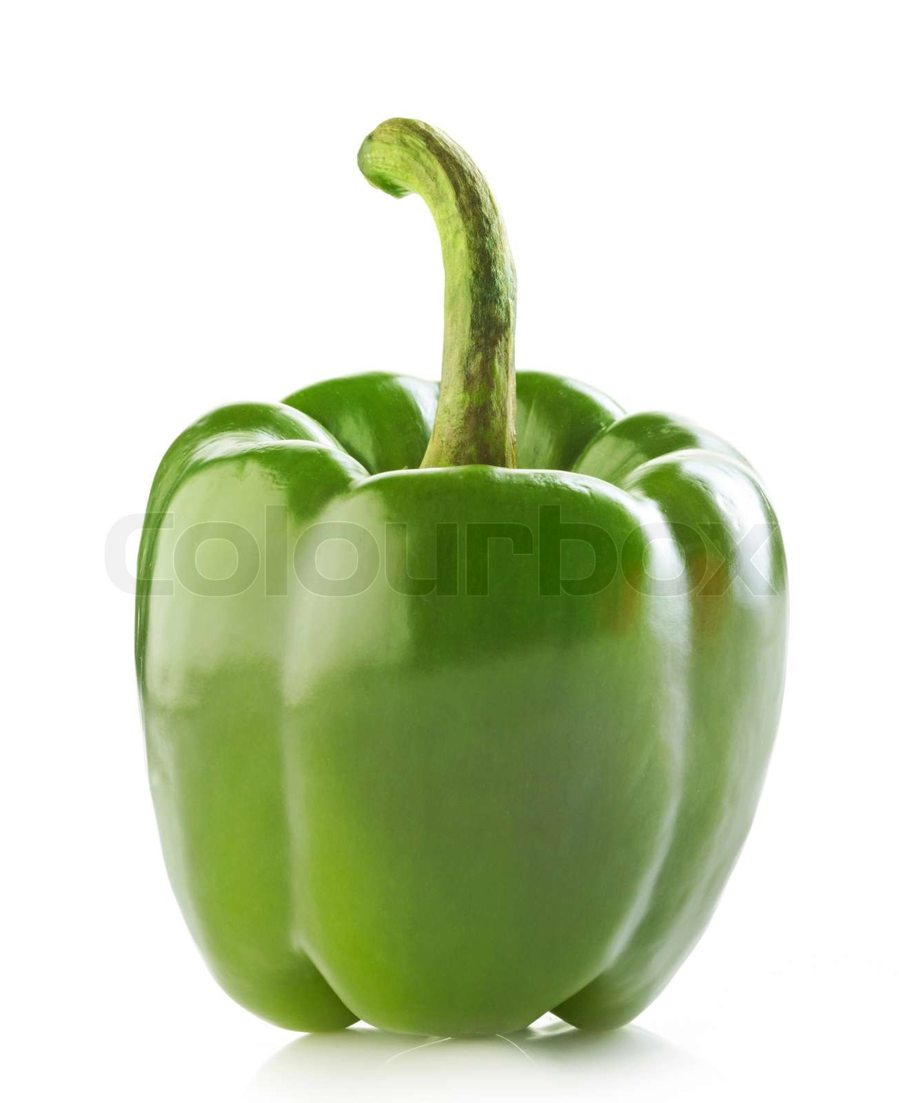 fresh green paprika | Stock image | Colourbox
