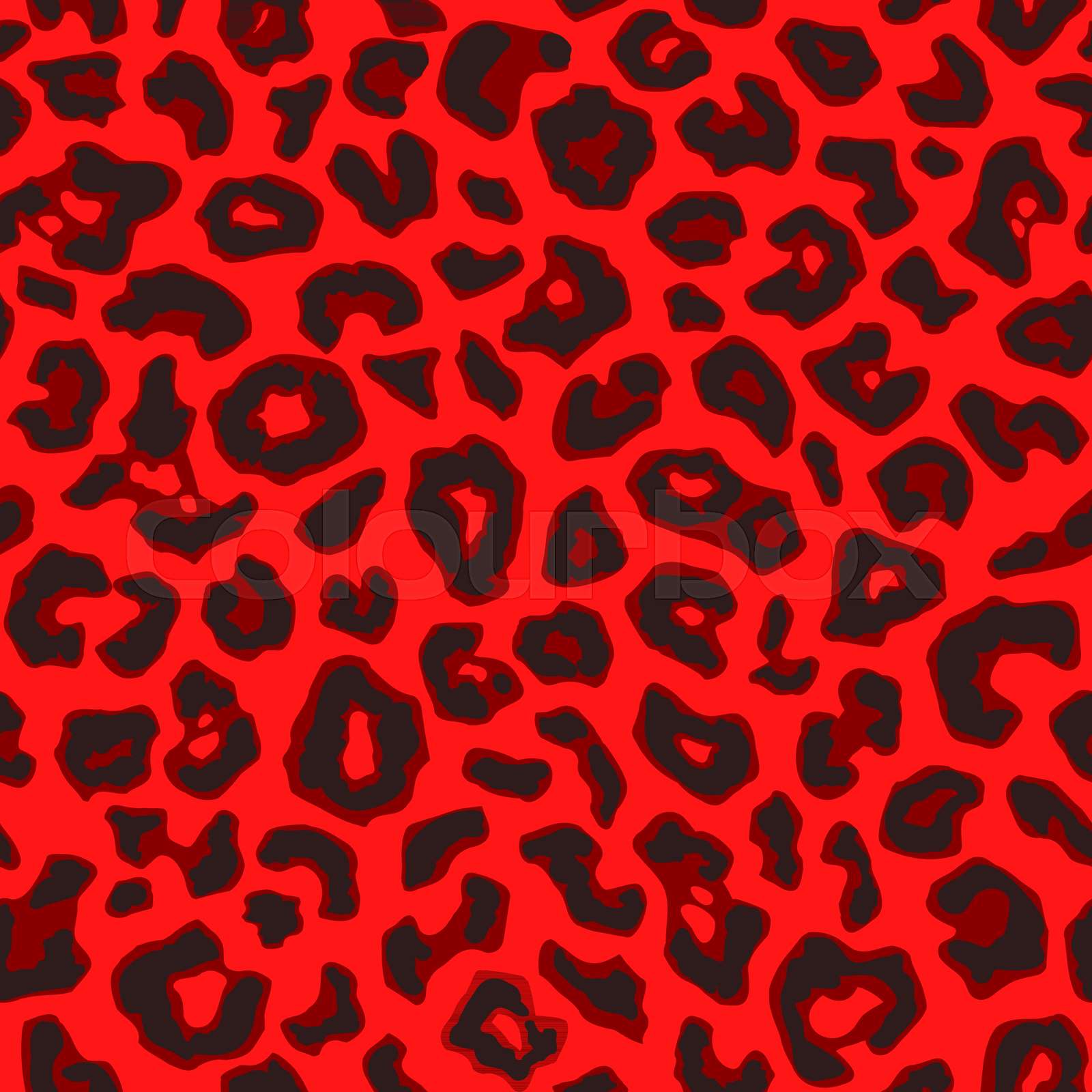 Red Leopard Wallpaper