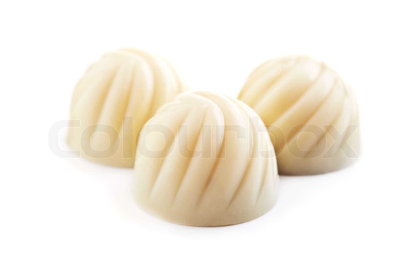 white chocolate candy | Stock image | Colourbox