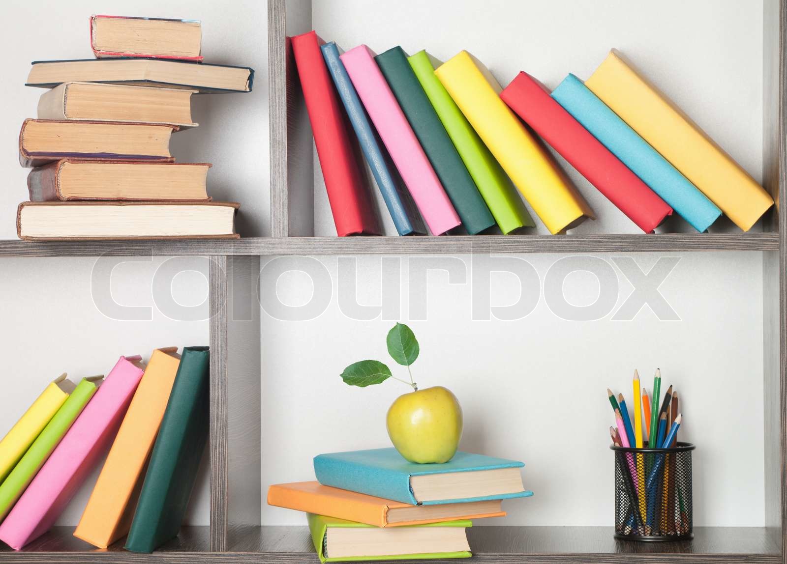 bookshelf | Stock image | Colourbox