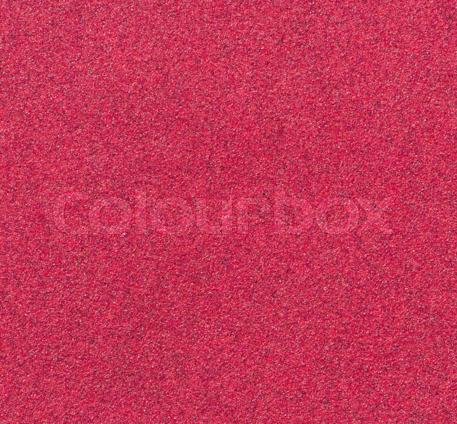 red sandpaper Stock image Colourbox