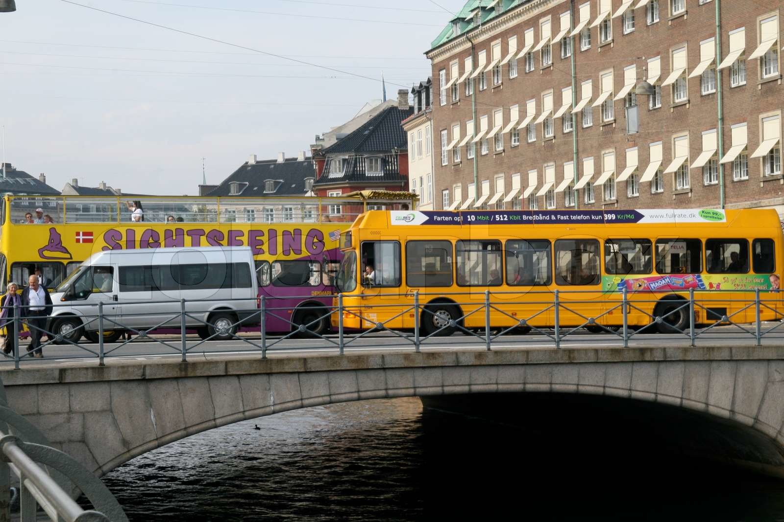 cars, kopenhagen, verkehr Stock Bild Colourbox