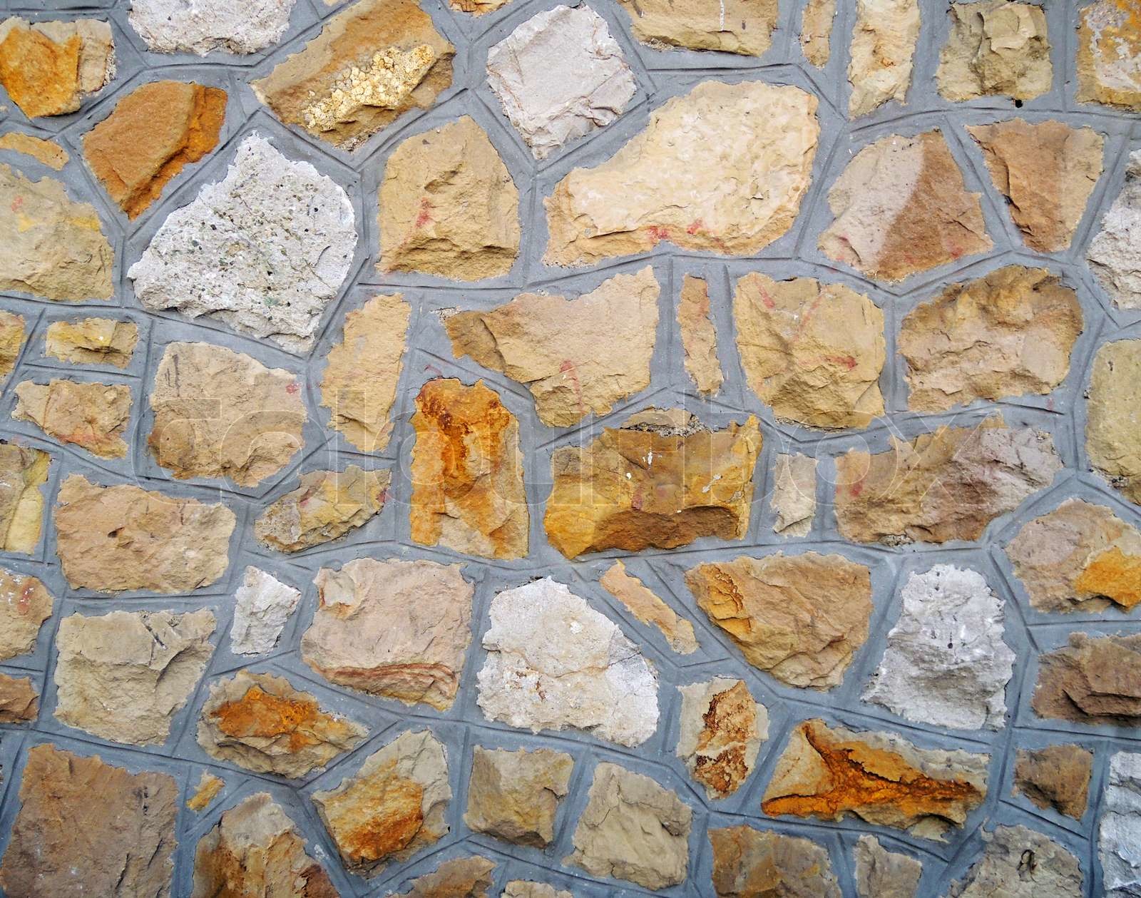 Wall of sten | Stock foto | Colourbox