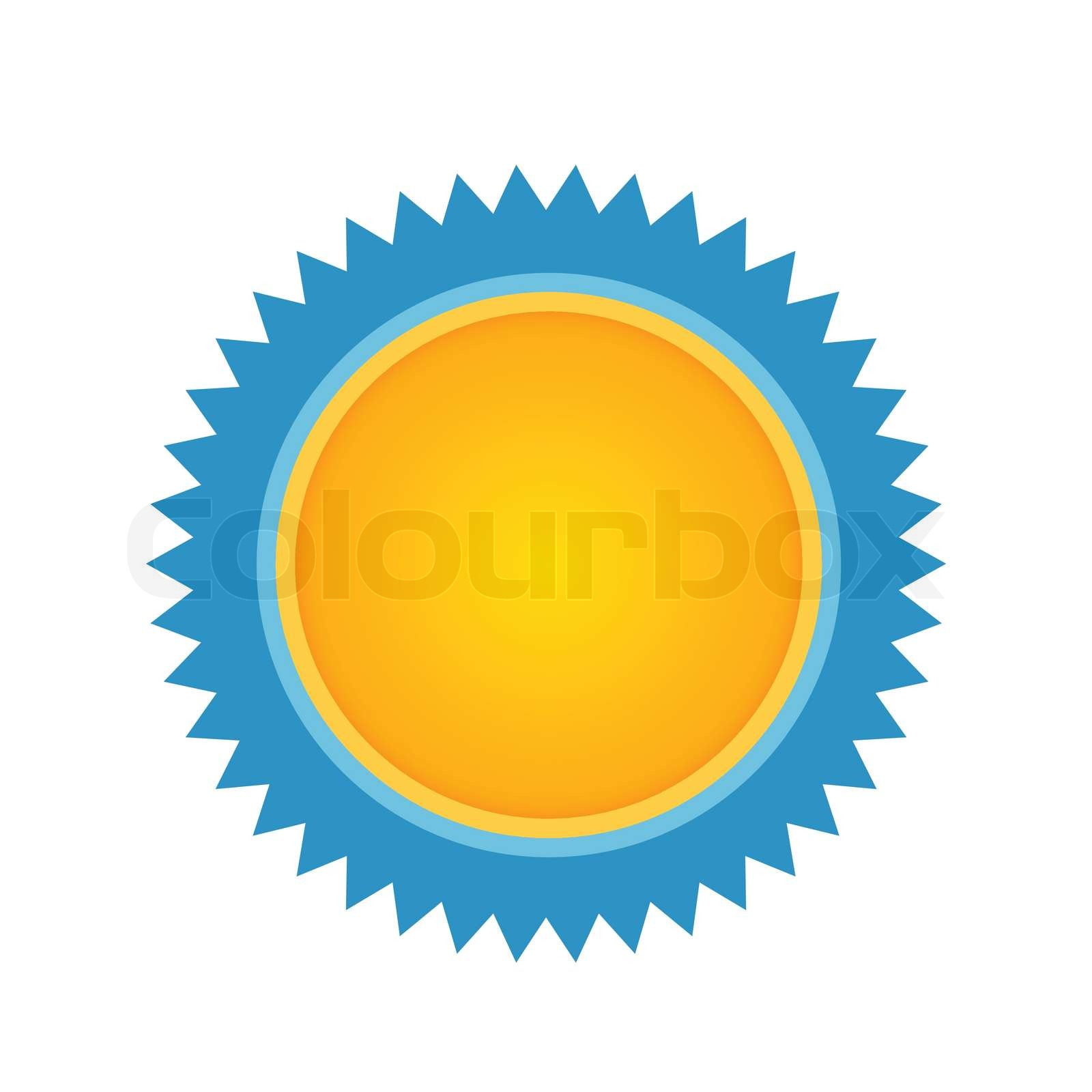 Golden price tag star | Stock vector | Colourbox