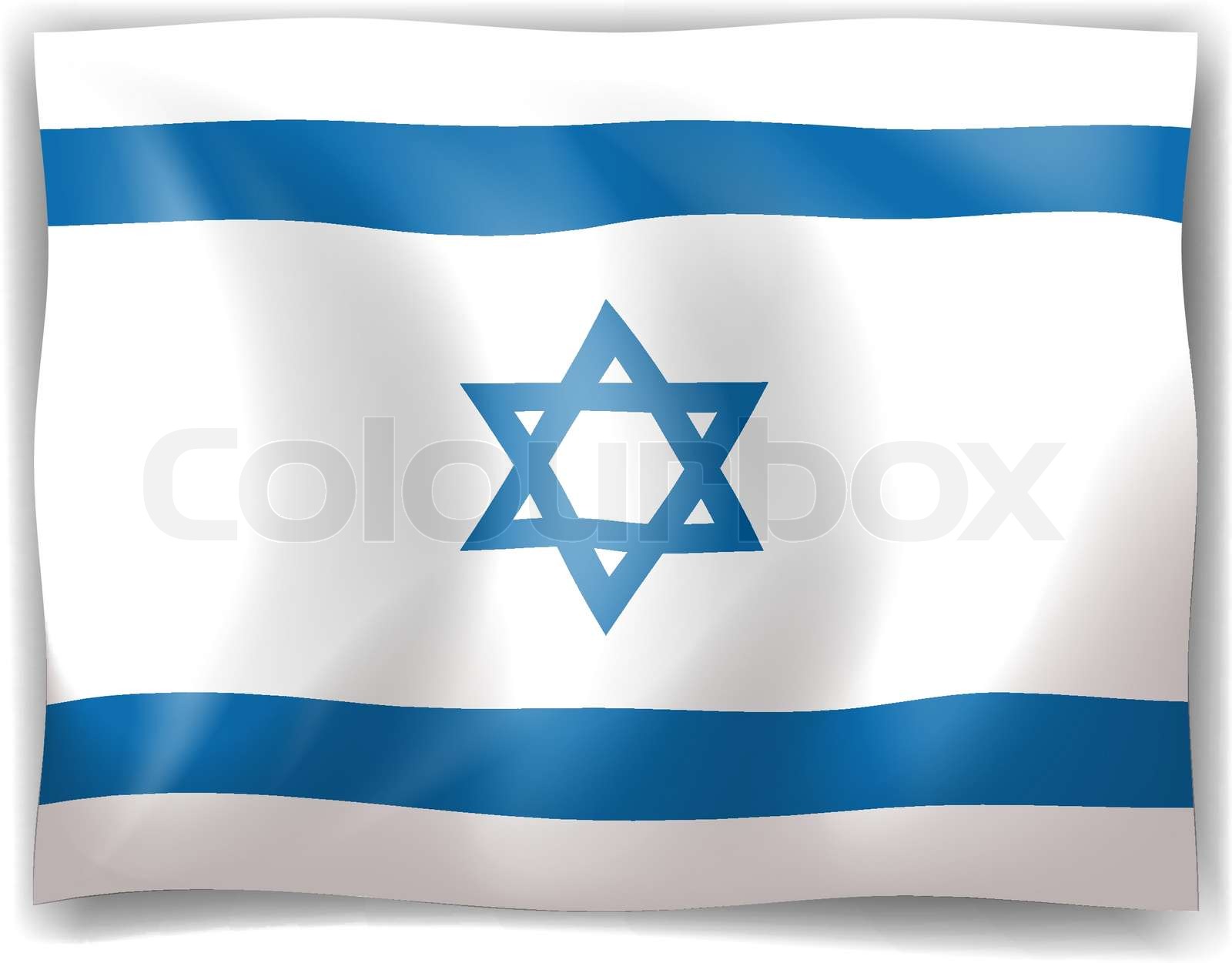 Israel_flag | Stock vector | Colourbox