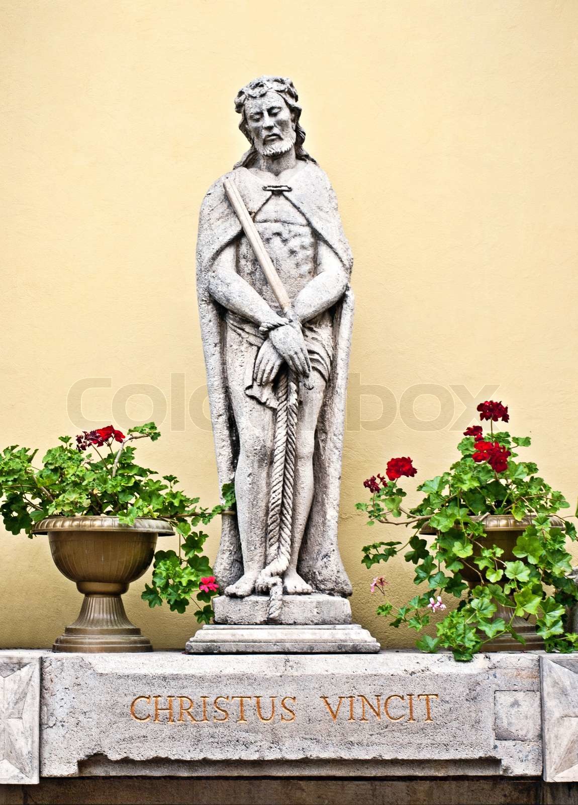 Christus der Erlöser Stock Bild Colourbox