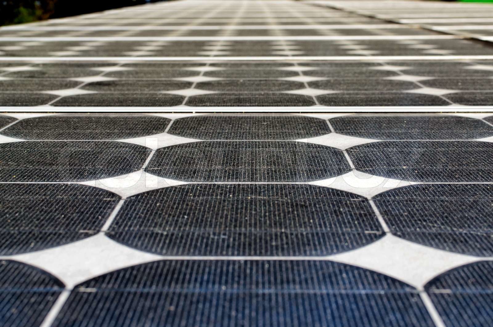 solar cell harness energy of the sun | Stock image | Colourbox