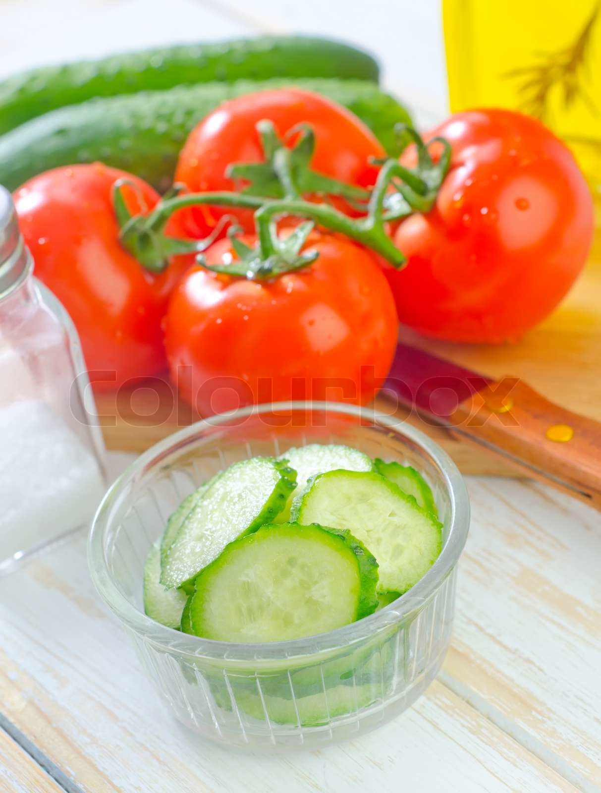 cucumber Stock image Colourbox