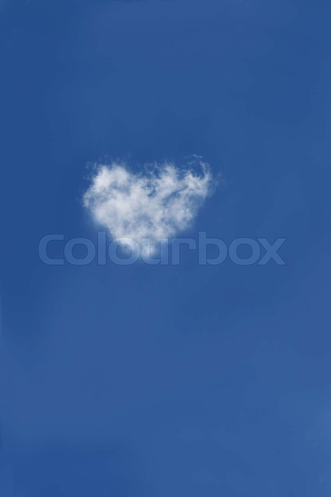 "Herz-Wolke" | Stock Bild | Colourbox