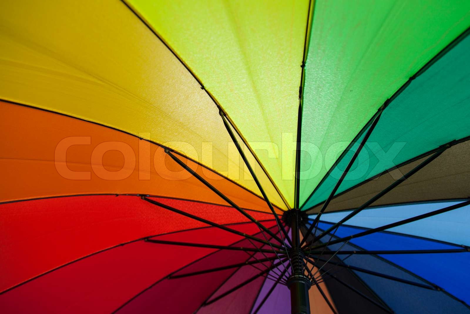 color of the umbrella | Stock image | Colourbox