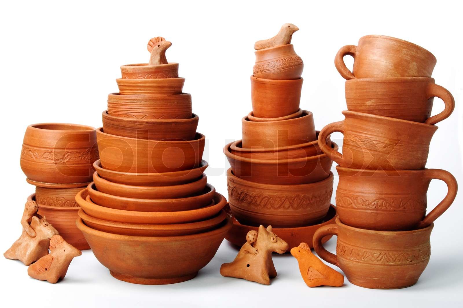 Steingut Stock Bild Colourbox