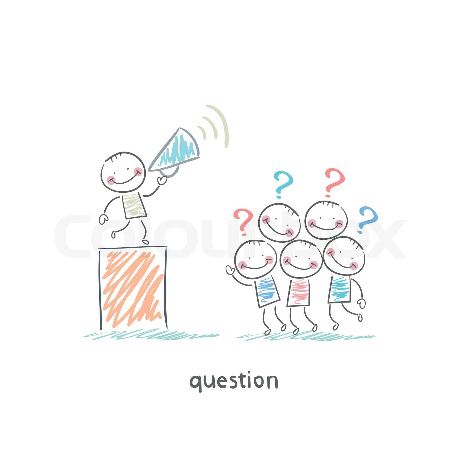 Fragen | Stock-Vektor | Colourbox