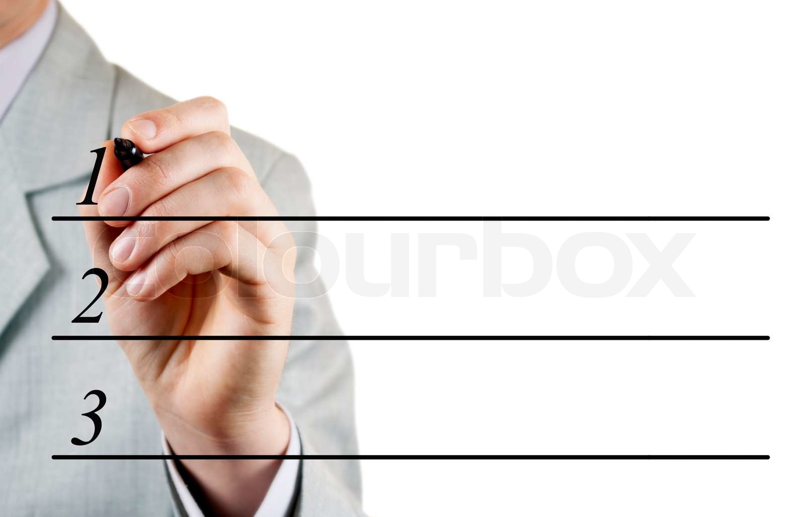 Plan | Stock Bild | Colourbox