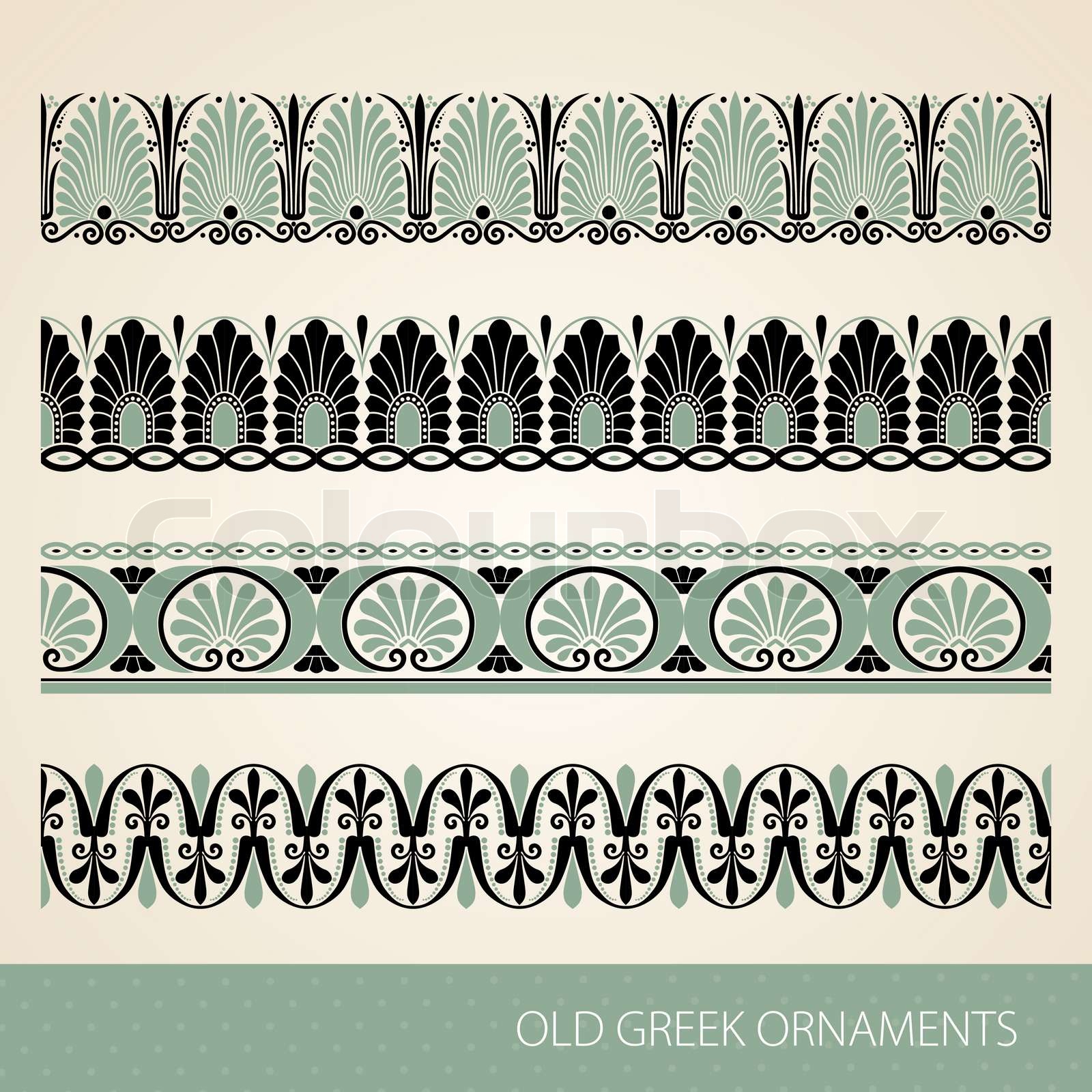 Greek ornament | Stock vector | Colourbox