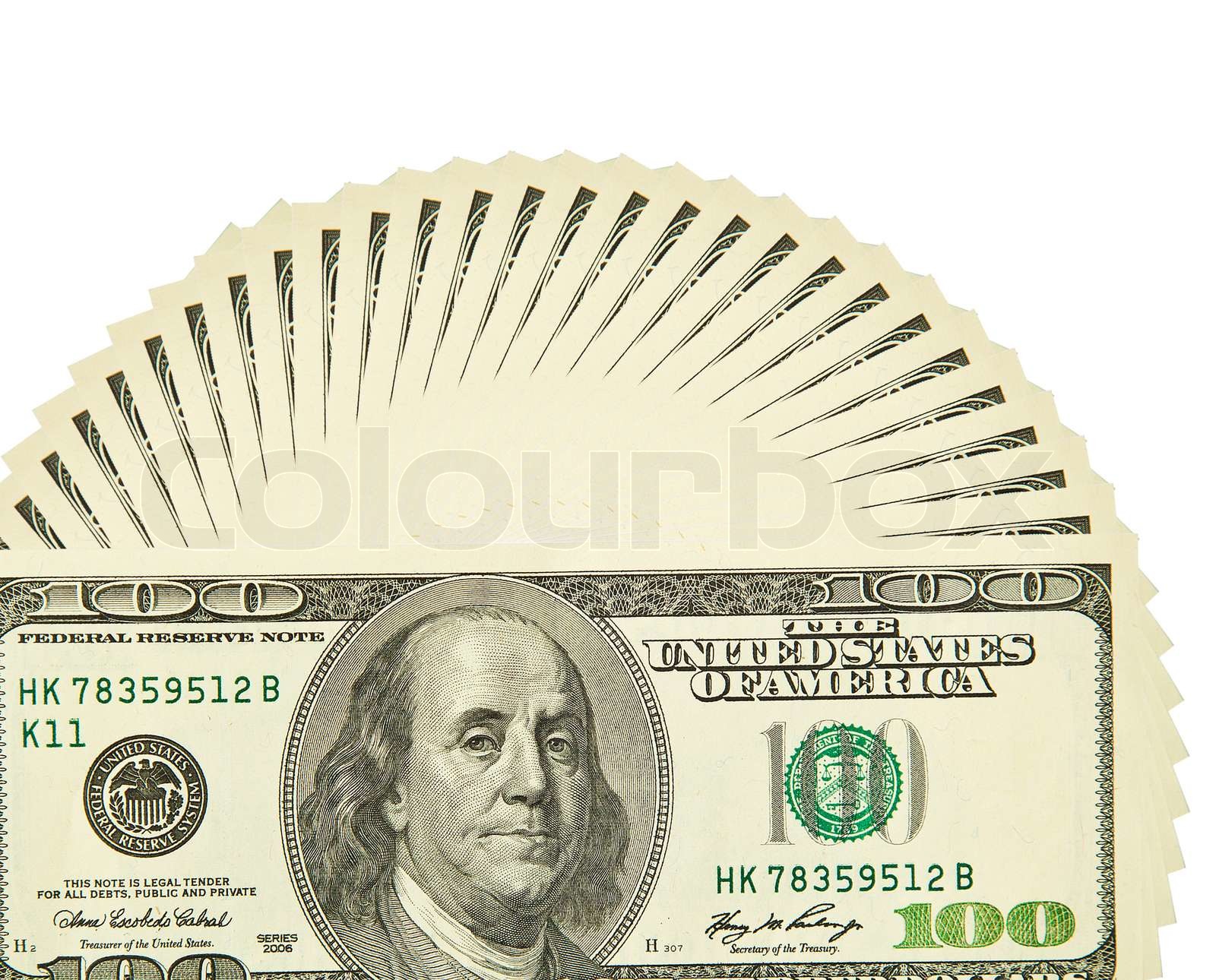 Dollar-Scheine | Stock Bild | Colourbox