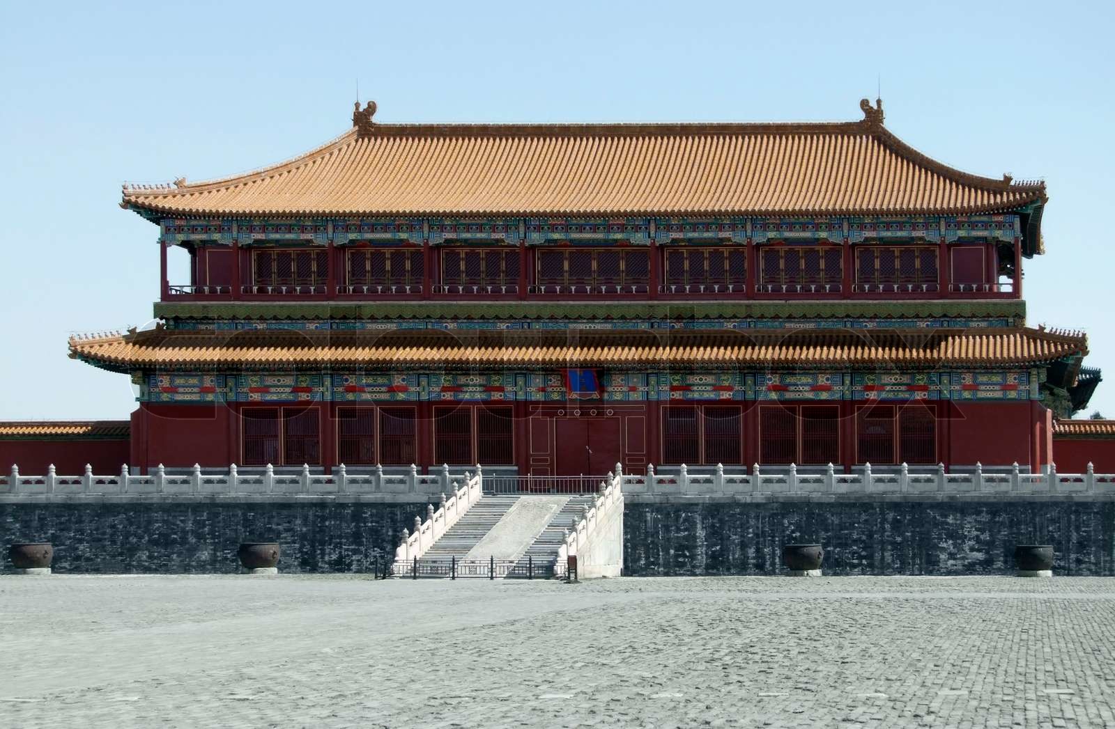 Verbotene Stadt in China | Stock Bild | Colourbox