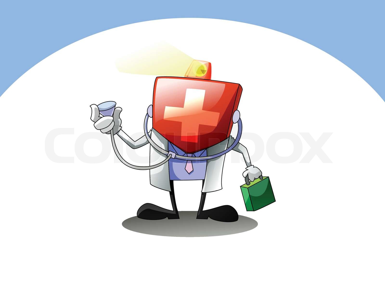 first aid doctor Stock vector Colourbox