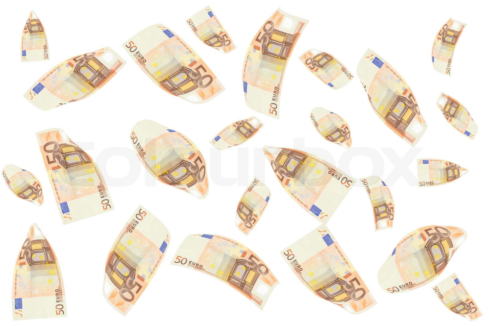50 € Scheine | Stock Bild | Colourbox