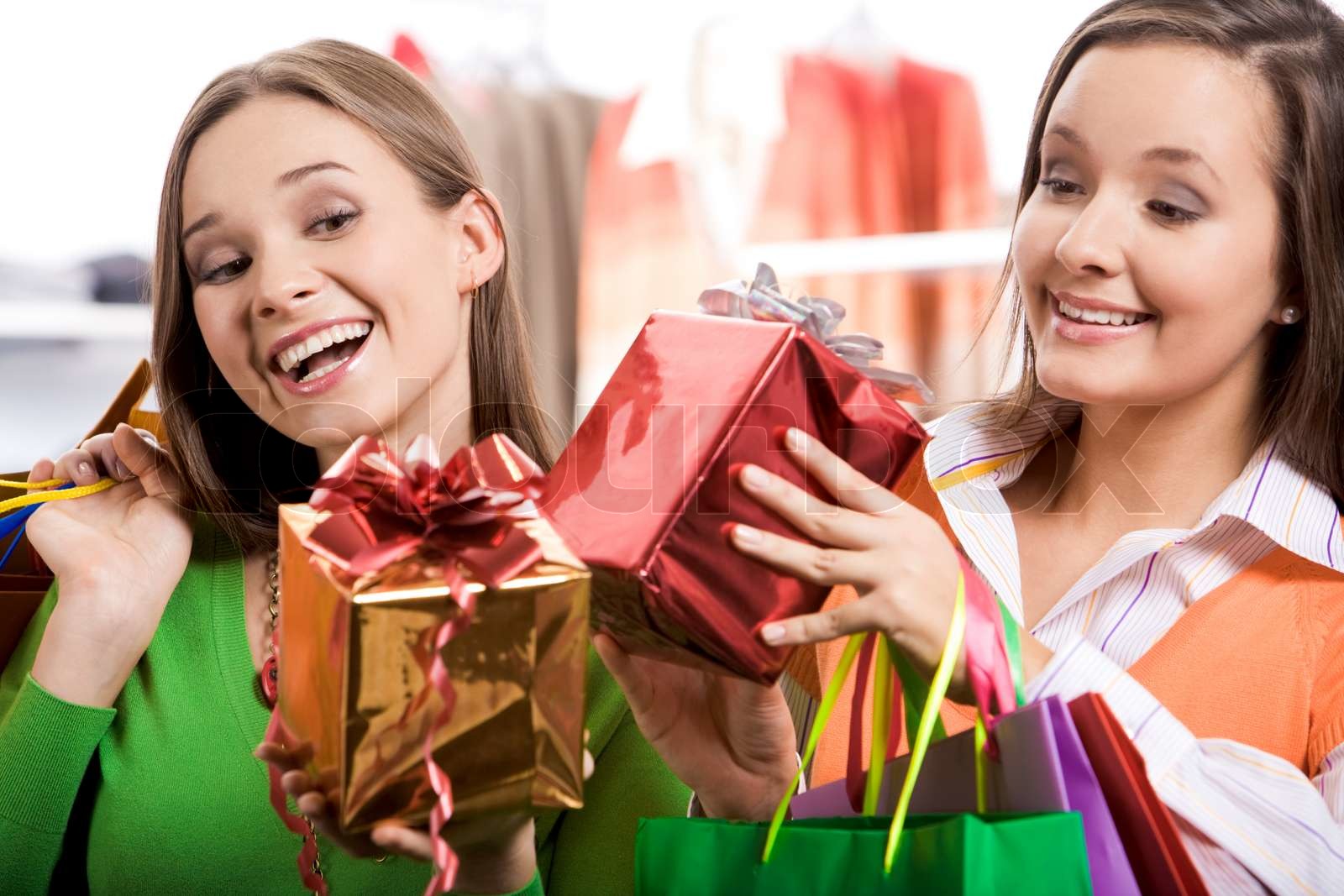Happy shopping | Stock image | Colourbox