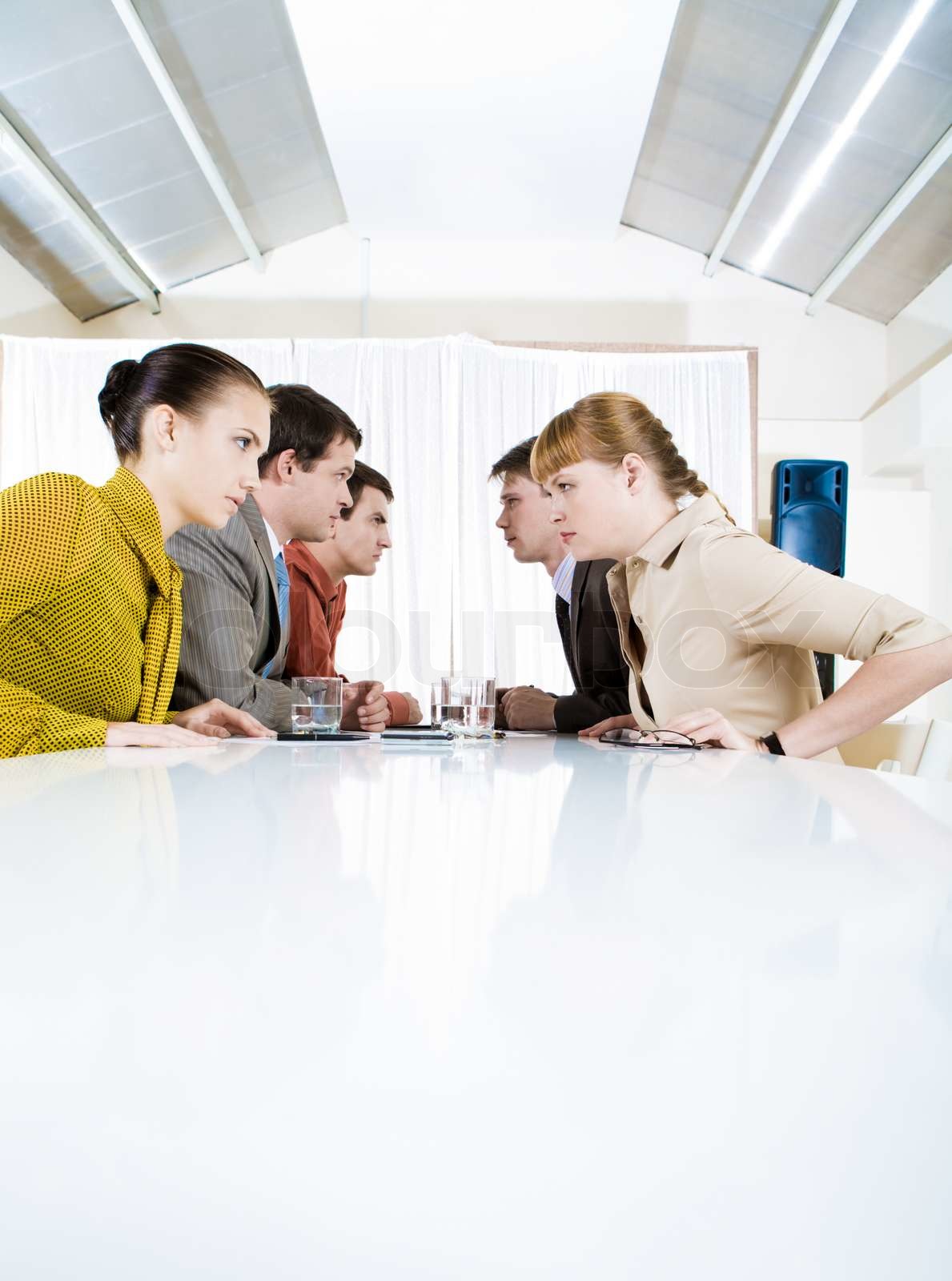 Kontroverse Stock Bild Colourbox