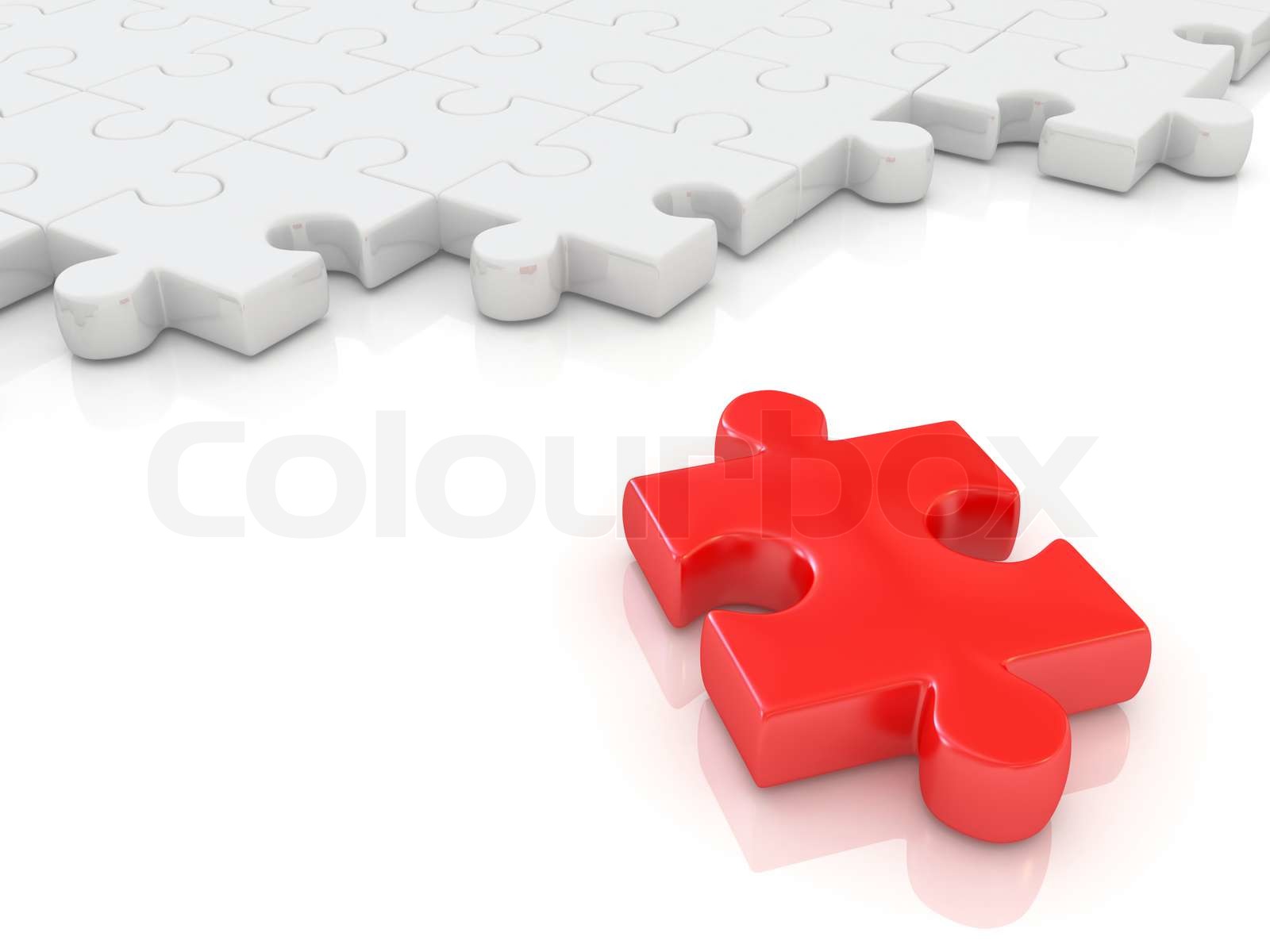 puzzle Stock image Colourbox