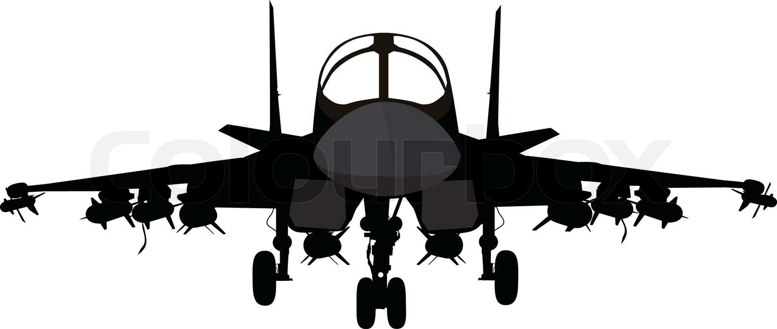 Military Aircraft Stock Vector Colourbox Military Aircraft Stock Vector Colourbox