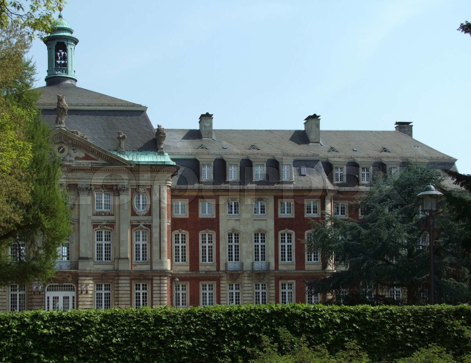 University Muenster Stock image Colourbox