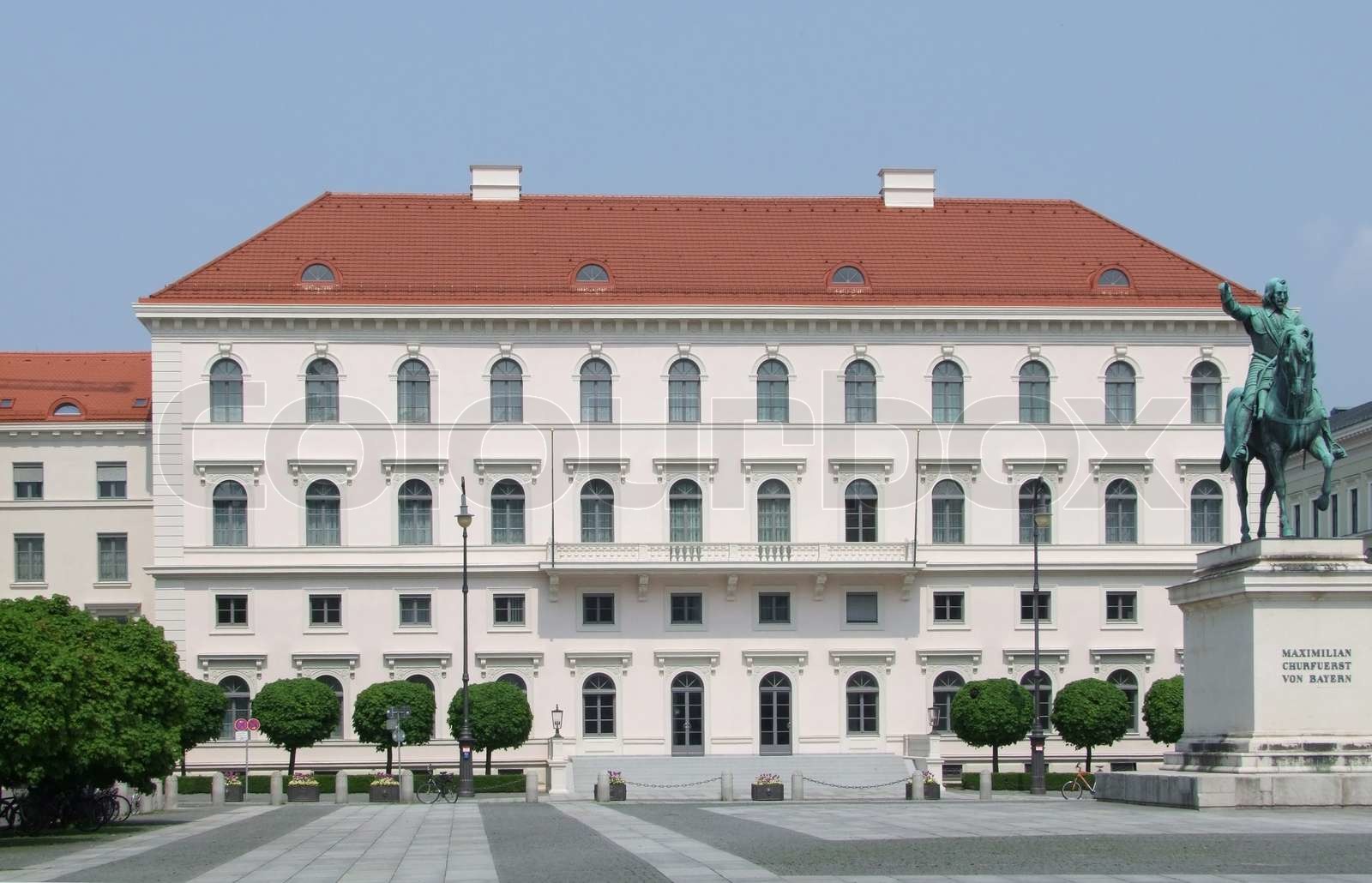 Palais Ludwig Ferdinand in Munich Stock image Colourbox