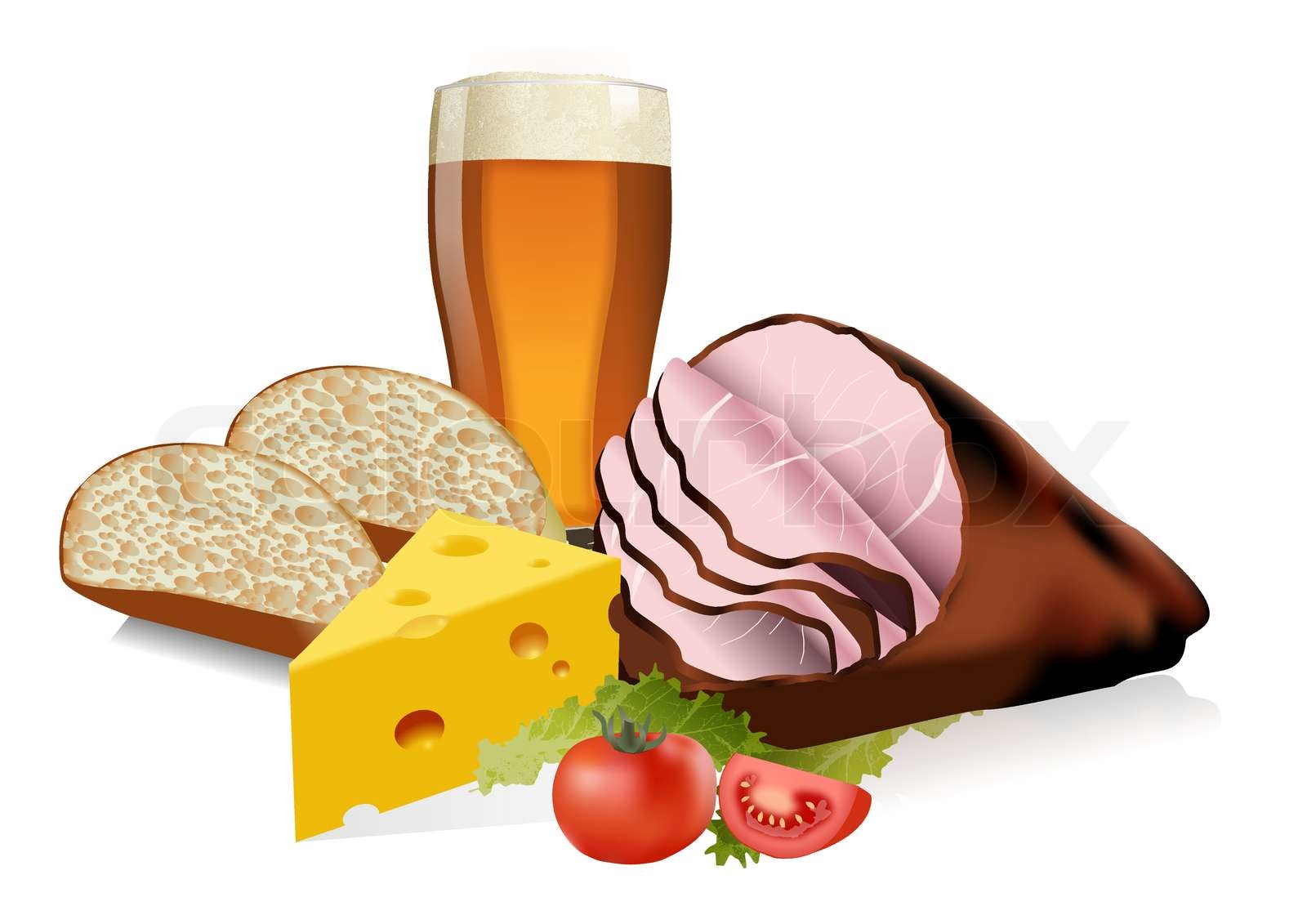 PUB FOOD | Stock vector | Colourbox