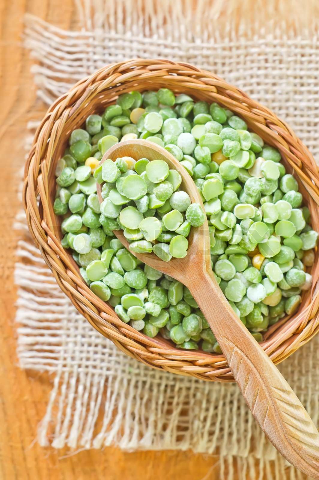 dry pea Stock image Colourbox