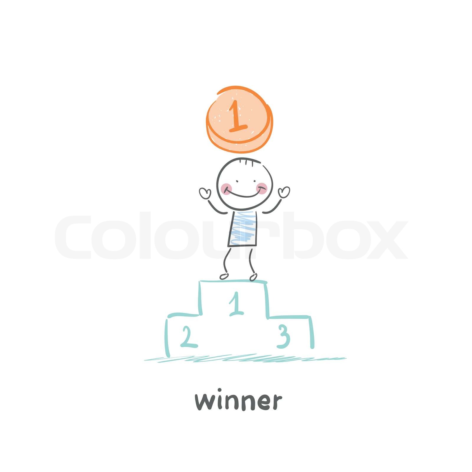 Gewinner StockVektor Colourbox