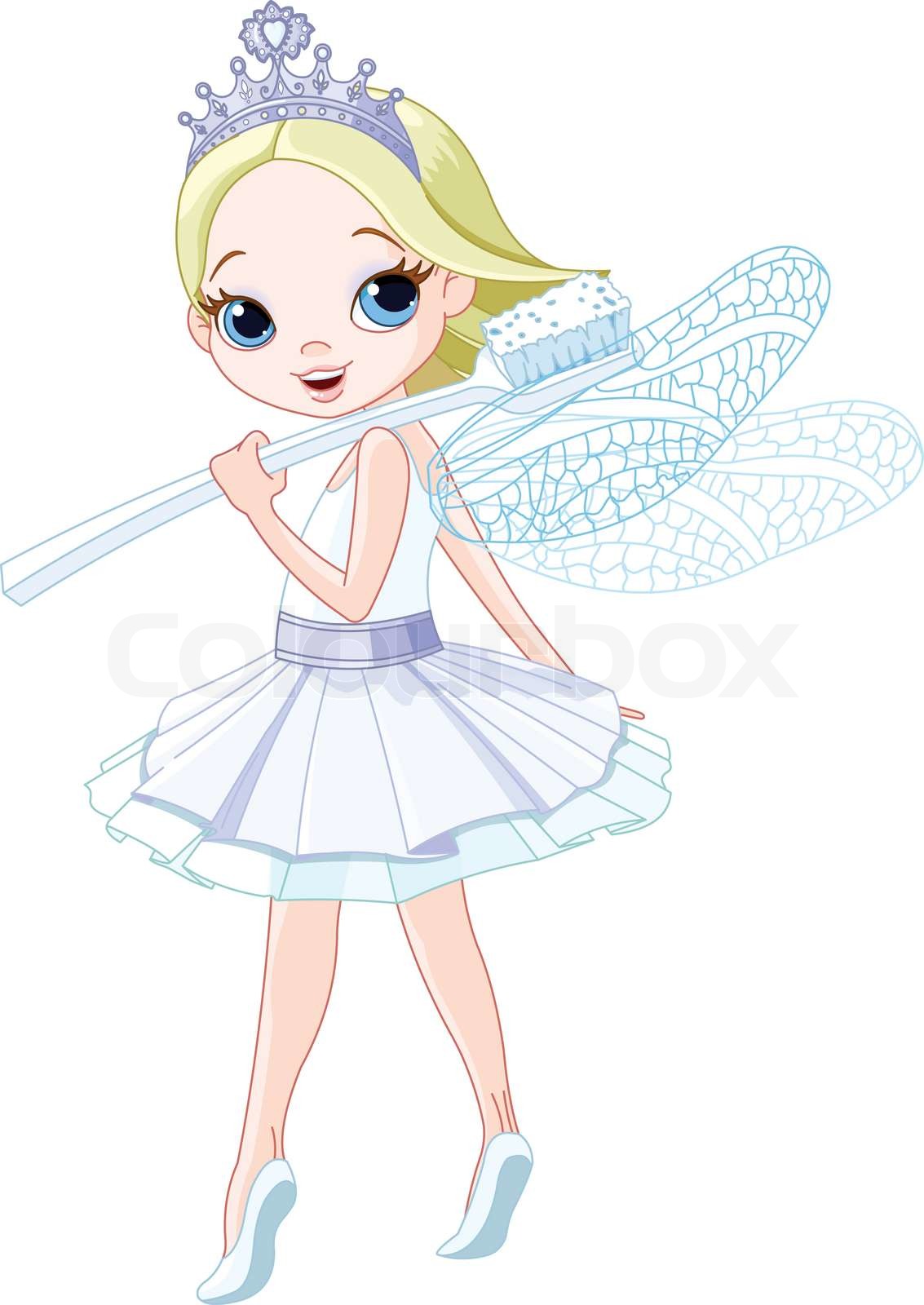 Zahnfee | Stock-Vektor | Colourbox