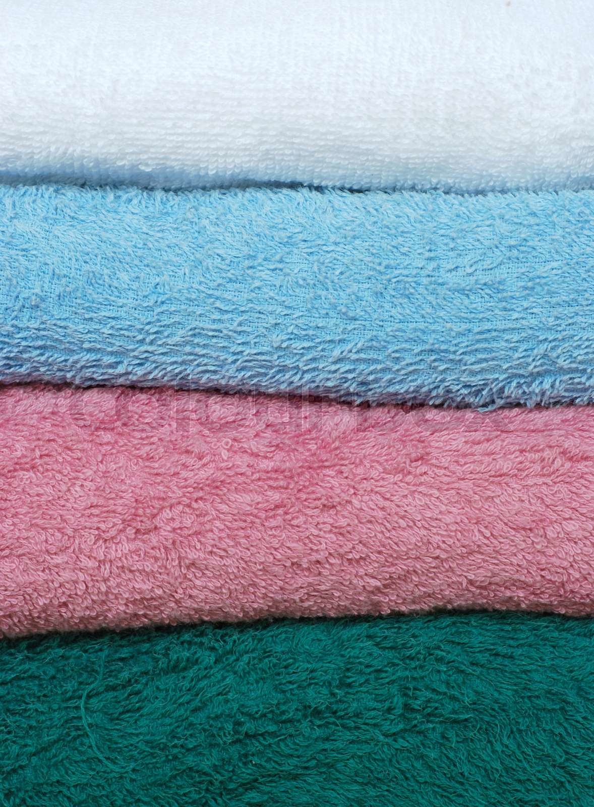 Towel Backgrounds | Stock image | Colourbox